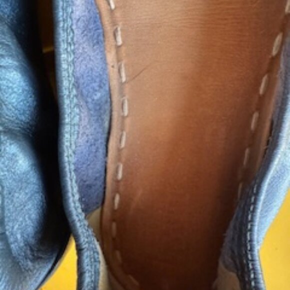 Tieks by Gavrieli Metallic Blue, Size 11 - Picture 2 of 12